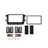Support Décor double DIN (noir) Autoradio spécial CHEVROLET NUBIRA
