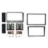 Support Décor double DIN (antracite) Autoradio spécial OPEL ASTRA 2004>