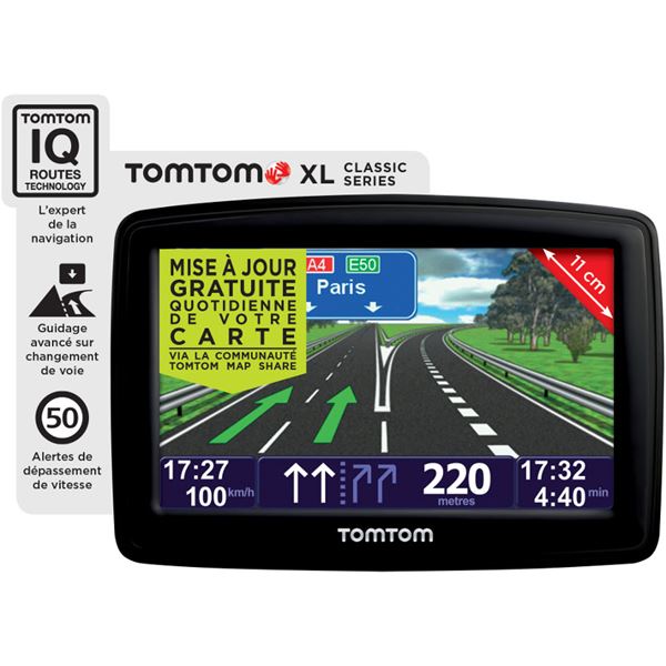 GPS TomTom XL Classic Europe 23 pays avec pack été 2 accessoires inclus