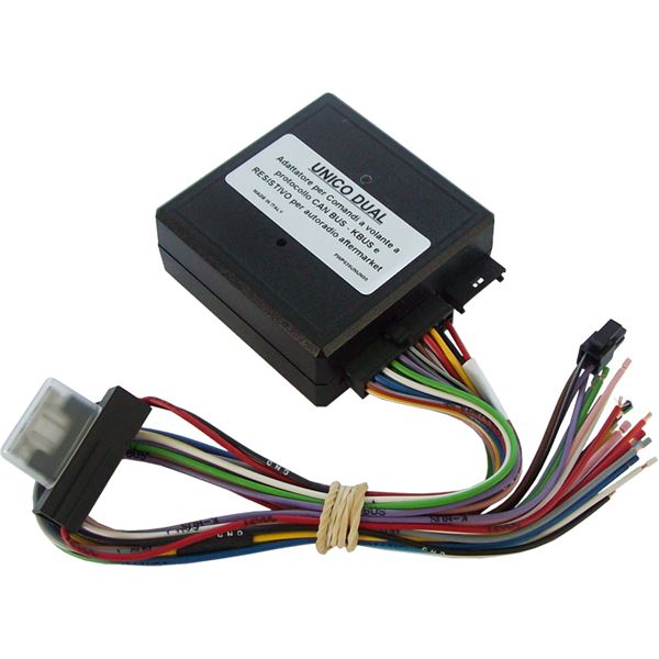 Boîtier adaptateur commande au volant universel