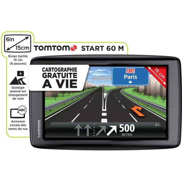 GPS Tomtom Start 60 Europe M cartographie gratuite à vie