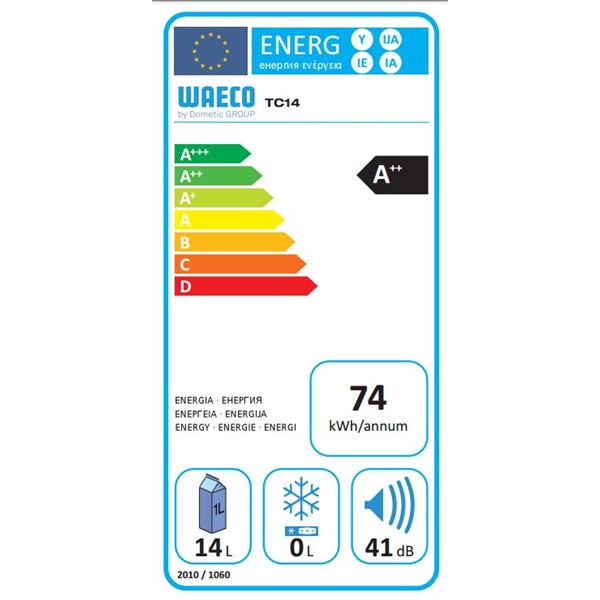 Glacière thermoélectrique 12/24/230V Waeco Tropicool 14l A