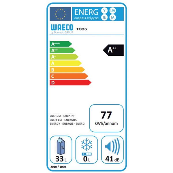 Glacière thermoélectrique 12/24/230V Waeco Tropicool 35l A