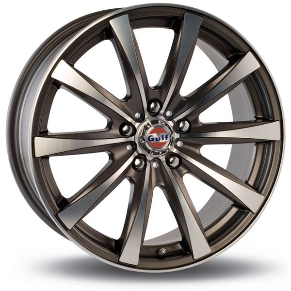 Jante aluminium Gulf 14 pouces Gris Face Polie Gt-6