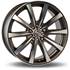 Jante aluminium Gulf 17 pouces Gris Face Polie Gt-6