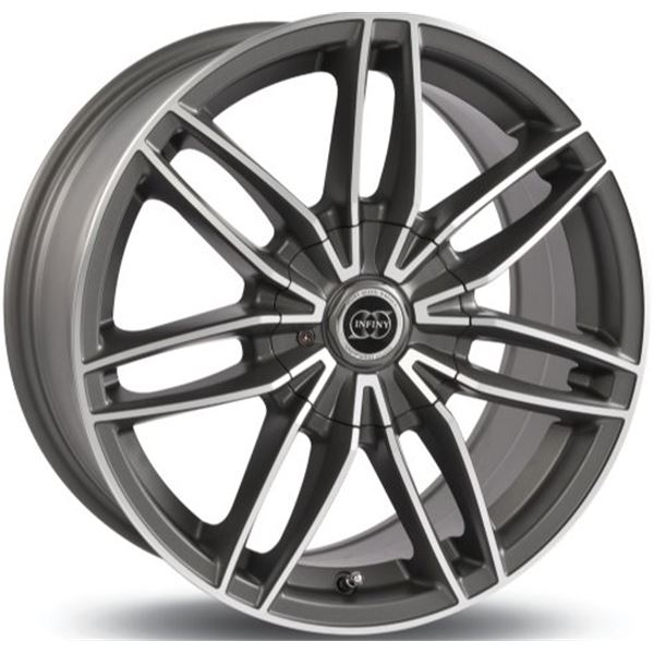 Jante INFINY Tarox Gris Face Polie 7x16 5x100ET35