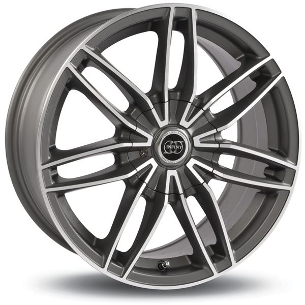 Jante INFINY Tarox Gris Face Polie 7x16 5x100ET35