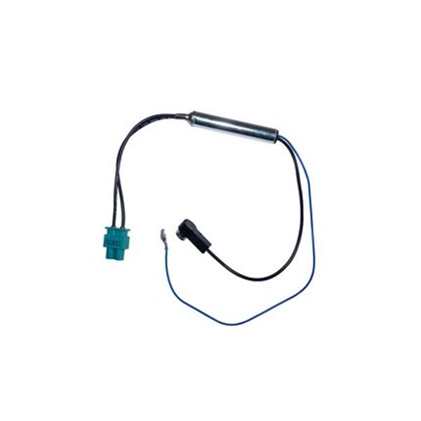 Adaptateur d'antenne 2 Fakra collé/ 1 ISO Volkswagen après 2005