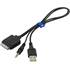 Cordon USB/ Ipod Vidéo pour station multimédia KCU-461iV