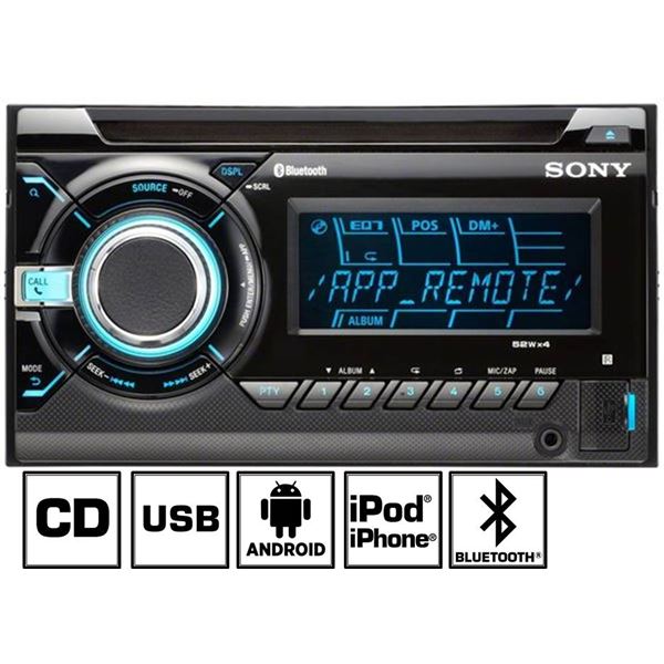 Autoradio Sony WX-GT90BT