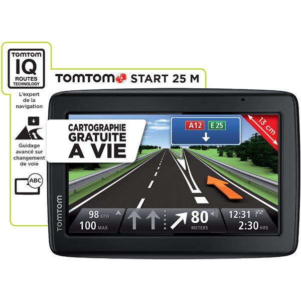 GPS Tomtom Start 25 M Europe cartographie gratuite à vie