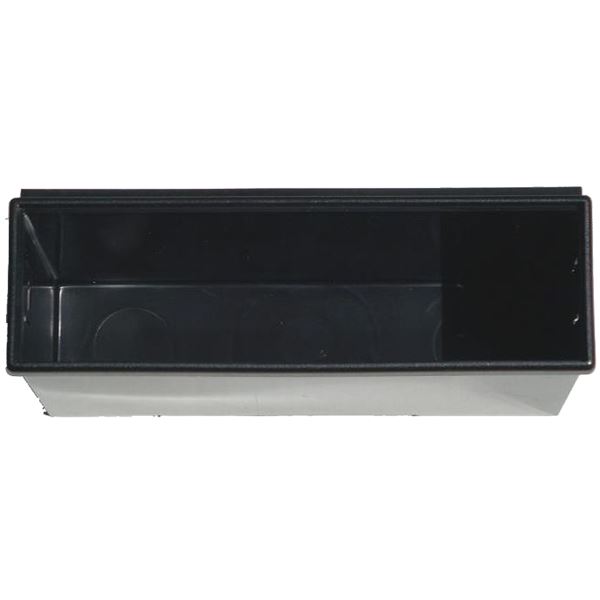 FACADE AUTORADIO REDUCTEUR DOUBLE ISO EN SIMPLE ISO VIDE POCHE 188 x 58 x 102 mm