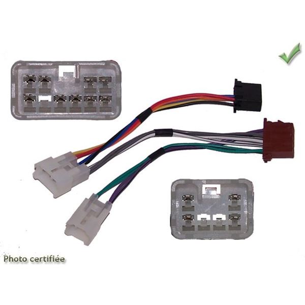 Faisceau autoradio pour TOYOTA / LEXUS / DAIHATSU
