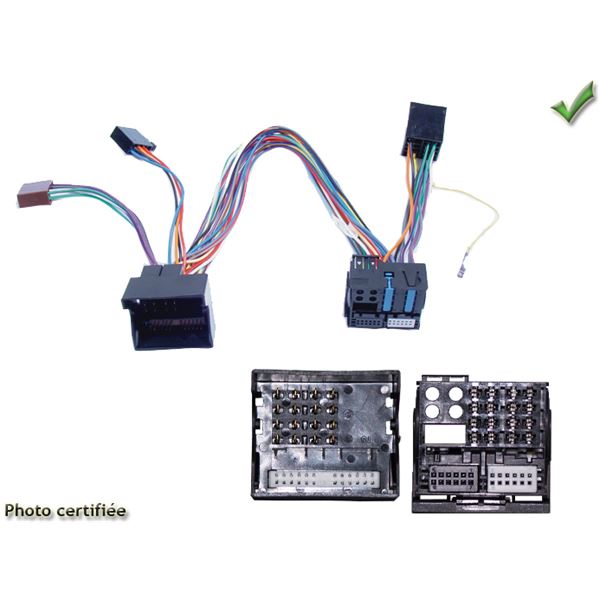 Faisceau d'adaptation kit mains-libres pour RENAULT 2008> SANS CARMINAT