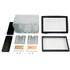 Kit installation 2 DIN pour Renault Megane2 2003>11/2007 Noir P