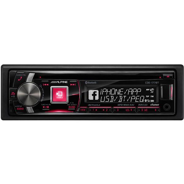 Autoradio Bluetooth Alpine CDE-177BT