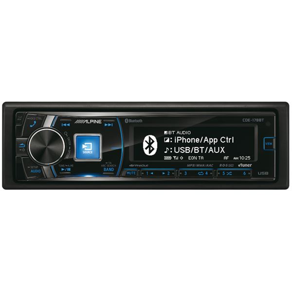 Autoradio Bluetooth Alpine CDE-178BT