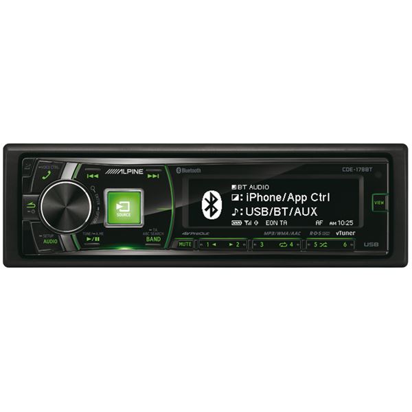 Autoradio Bluetooth Alpine CDE-178BT