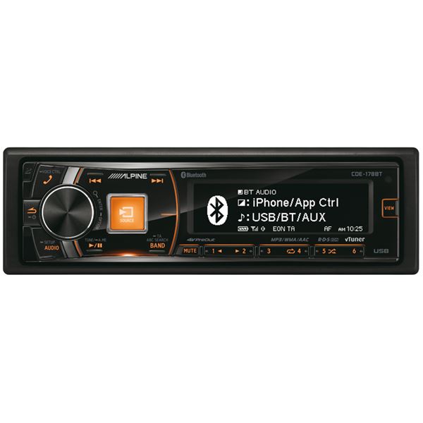 Autoradio Bluetooth Alpine CDE-178BT