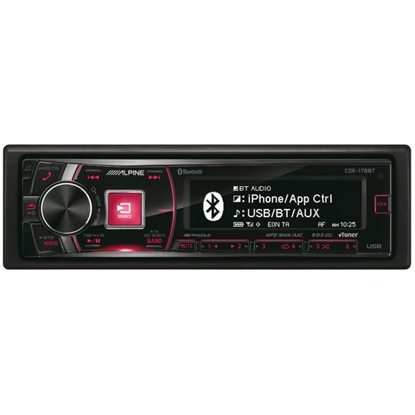 Autoradio Bluetooth Alpine CDE-178BT
