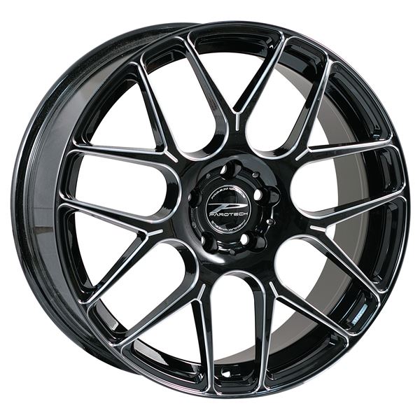 Jante aluminium Parotech 17 pouces Black Brillant