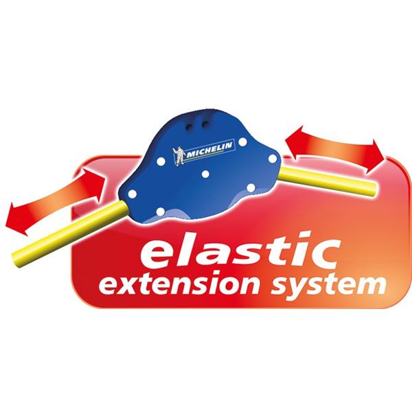 2 Chaînes neige Michelin elastic Chain MI20