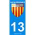 2 Stickers voiture Aix en Provence 13