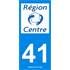 2 Stickers voiture Centre 41