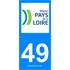 2 Autocollants Pays De La Loire 49