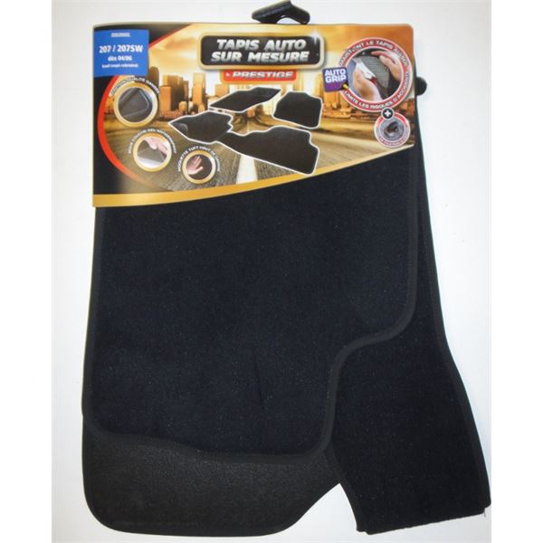 3 Tapis avec pont SUR MESURE pour Peugeot 4008 / ASX / C4 Aircross dès 04/12 haut de gamme