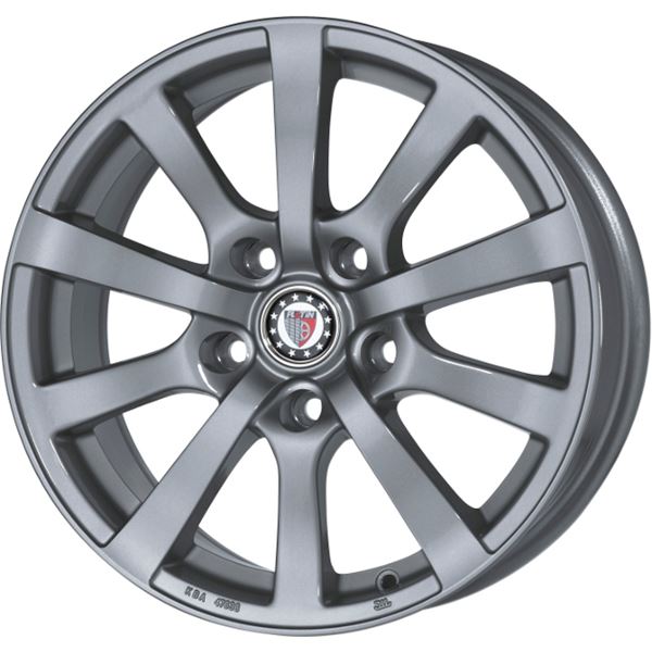 Jante Platin Gunmetal PL58 17 pouces 5 x 108 ET48