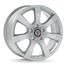 Jante alu PLATIN 15 pouces Pl55 Argent