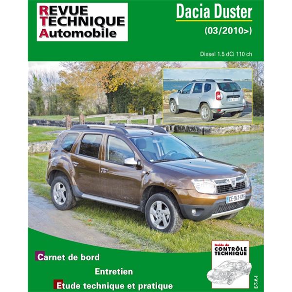 Pour Duster Diesel 1.5 dCi 110 ch depuis 03/2010