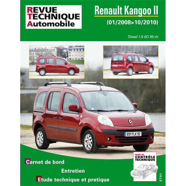 Pour Kangoo II 1.5 DCI de 01/2008 à 10/2010