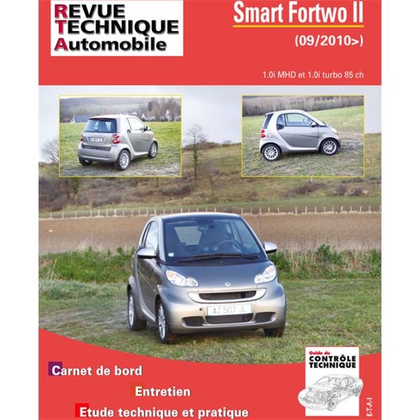 Pour Smart II 1.0i MHD et 1.0i turbo 85 ch 09/10>