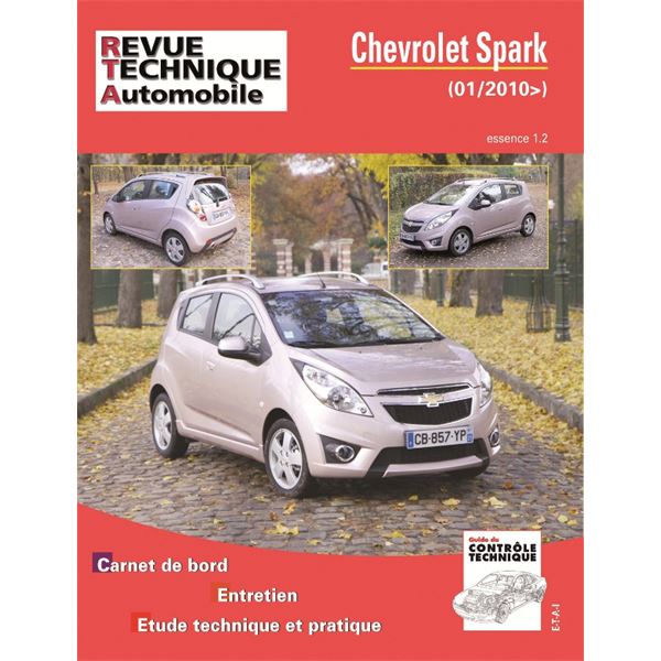Revue Technique Automobile pour Spark 1.0 16V 68 ch depuis 01/2010