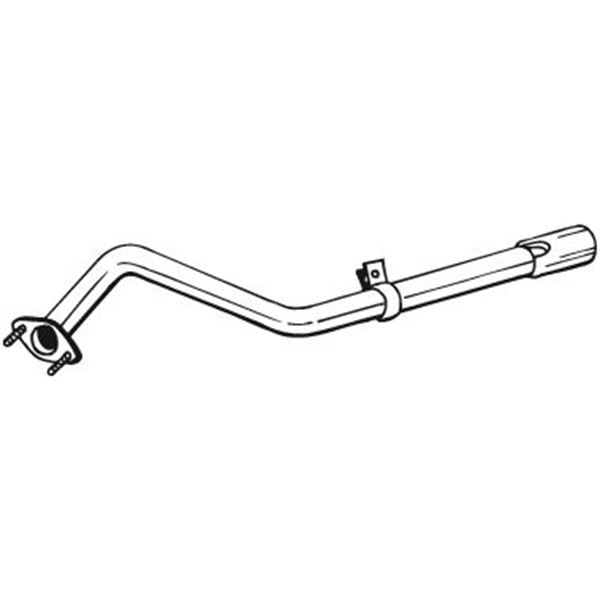 1 tuyau d'échappement Bosal 821219