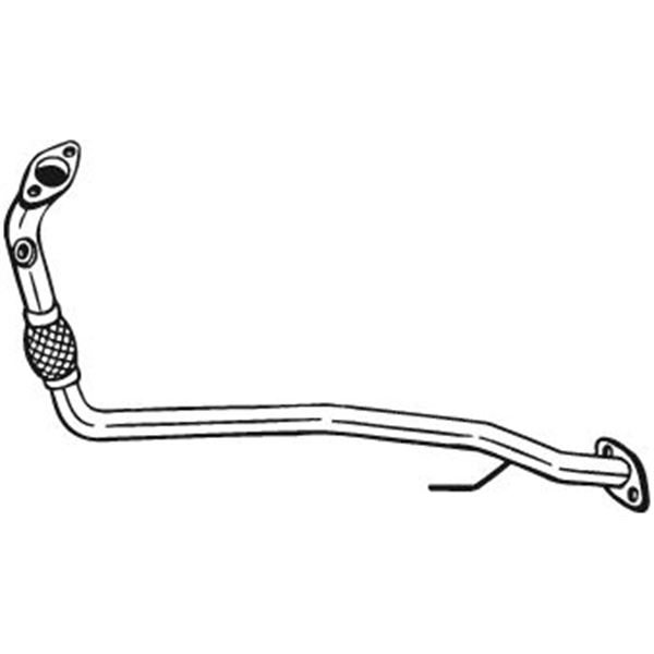1 tuyau d'échappement Bosal 850939