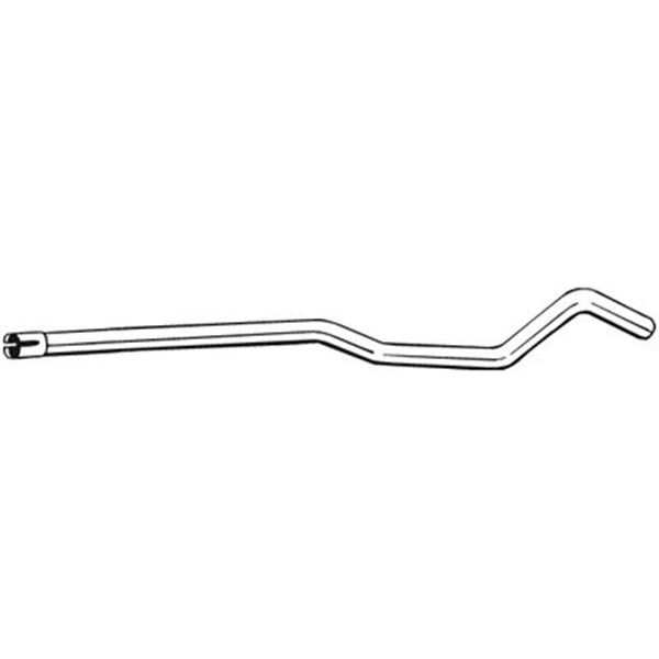 1 tuyau d'échappement Bosal 900037