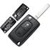 Coque de clé adaptable pour PSA, 107, 207, 307, 308, 407, C1 à C8 lame 7 mm