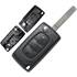Coque de clé adaptable pour PSA 107,207,307,308,407,C1 à C8 lame 8mm