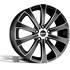 Jante MOMO Europe  Carbon Black 7x16 5x105ET38