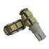 2 ampoules Led T10 (9 pastilles smd5050) éclairage blanc Autoled.