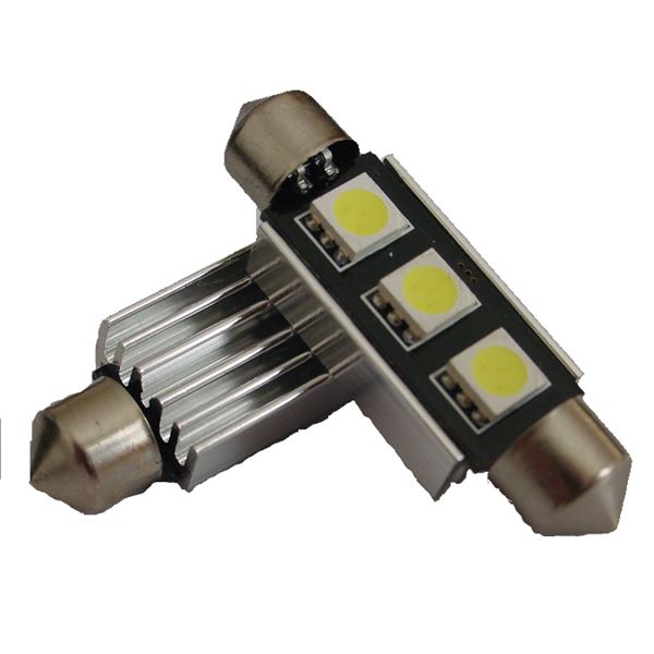 Ampoule navette 39 mm blanc canbus Autoled