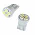 2 ampoules 4 Led T10 xsmd3528 éclairage blanc Autoled