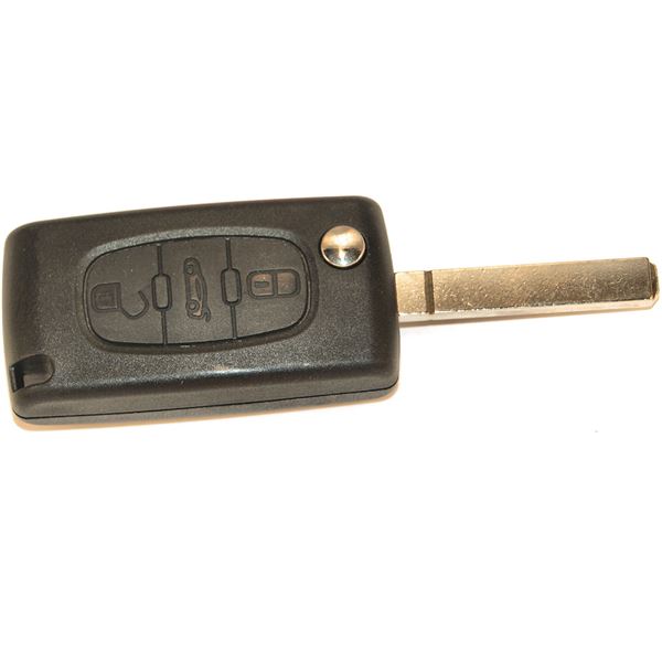 Coque de clé pour 207/307-8 LAME 7MM