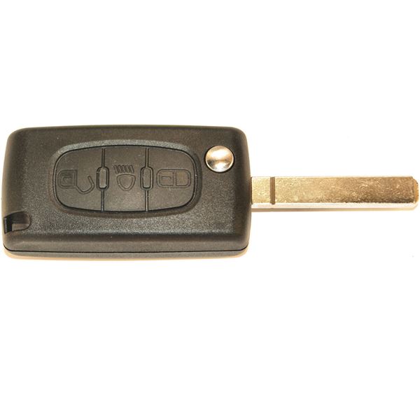 Coque de clé pour 207/307-8 LAME 7MM