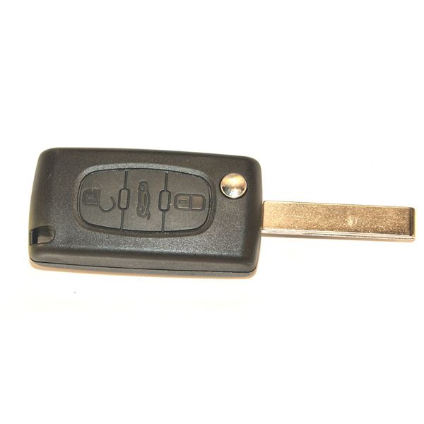 Coque de clé pour 207/307-8 LAME 8MM