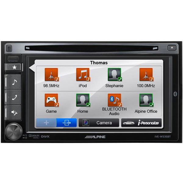 Autoradio multimédia Alpine IVE-W535BT
