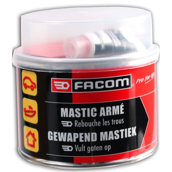 Mastic polyester armé Facom 600 g